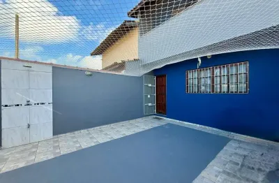 Casa para venda em itanhaém, jamaica, 2 dormitórios, 2 banheiros, 2 vagas