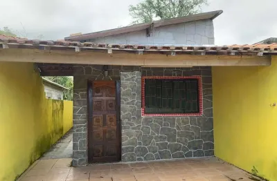 Casa para venda em itanhaém, suarão, 2 dormitórios, 1 banheiro, 1 vaga