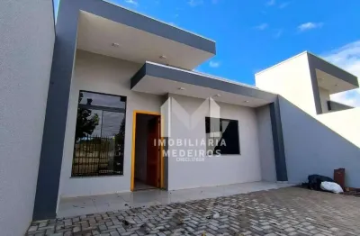 Casa com 2 dormitórios à venda, 59 m² por r$ 340.000,00 - periolo - cascavel/pr
