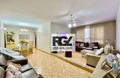 Apartamento com 3 dormitórios à venda, 157 m² por r$ 742.000,00 - marapé - santos/sp