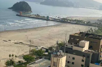 Apartamento com 1 dormitório para alugar, 52 m² por r$ 5.800,00/mês - pompéia - santos/sp