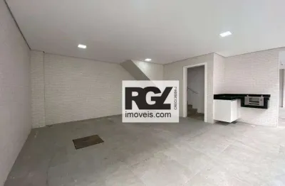 Village com 2 dormitórios à venda, 100 m² por r$ 859.000,00 - campo grande - santos/sp