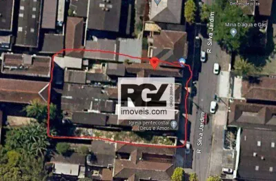 Terreno à venda, 1250 m² por r$ 3.750.000,00 - vila matias - santos/sp