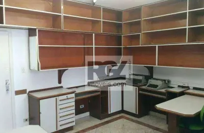 Sala para alugar, 45 m² por r$ 2.500,00/mês - centro - santos/sp