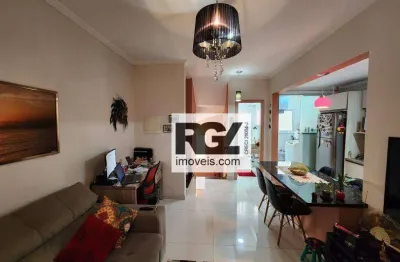 Village com 2 dormitórios à venda, 93 m² por r$ 700.000,00 - gonzaga - santos/sp