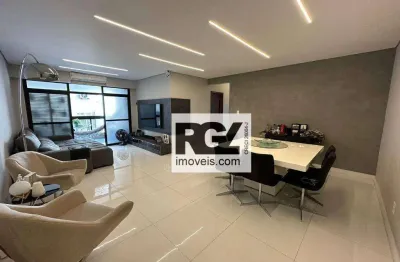 Apartamento com 3 dormitórios à venda, 150 m² por r$ 1.380.000,00 - ponta da praia - santos/sp