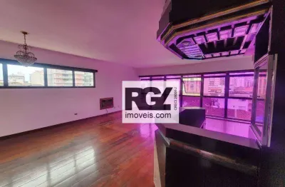 Apartamento com 4 dormitórios à venda, 180 m² por r$ 925.000,00 - gonzaga - santos/sp