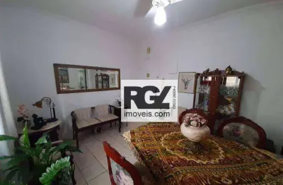Apartamento com 2 dormitórios à venda, 70 m² por r$ 400.000,00 - gonzaga - santos/sp