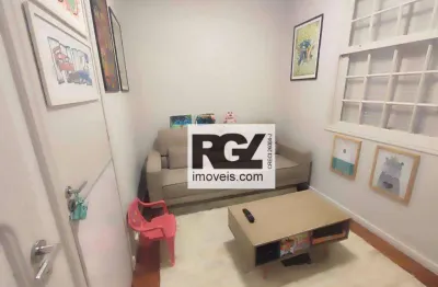 Conjunto para alugar, 55 m² por r$ 3.500,00/mês - vila belmiro - santos/sp
