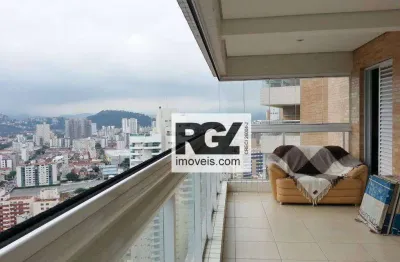 Apartamento com 2 dormitórios à venda, 109 m² por r$ 1.550.000,00 - gonzaga - santos/sp