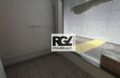 Loja para alugar, 32 m² por r$ 2.200,00/mês - boqueirão - santos/sp