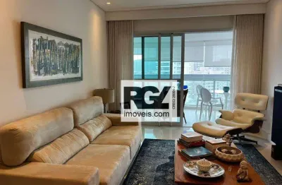 Apartamento à venda, 165 m² por r$ 2.550.000,00 - ponta da praia - santos/sp