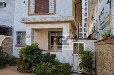 Casa com 3 dormitórios à venda, 202 m² por r$ 1.065.000,00 - campo grande - santos/sp