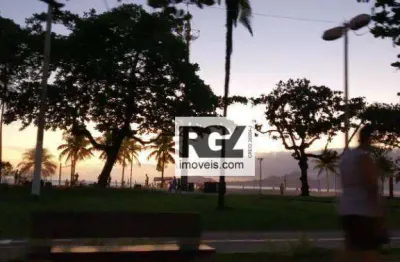 01 dorm na quadra da praia, excelente localização! venha conhecer. boqueirão, santos