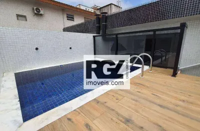 Casa em condomínio fechado com 3 quartos à venda no Embaré, Santos 