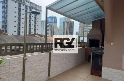 Apartamento com 3 dormitórios à venda, 124 m² por r$ 650.000,00 - embaré - santos/sp
