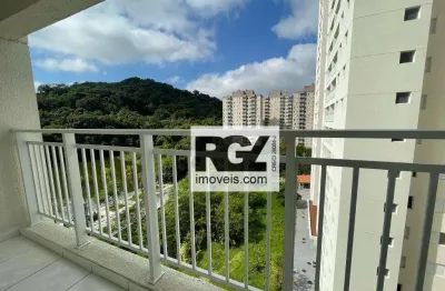 Apartamento com 2 dormitórios à venda, 51 m² por r$ 320.000,00 - morro de nova cintra - santos/sp