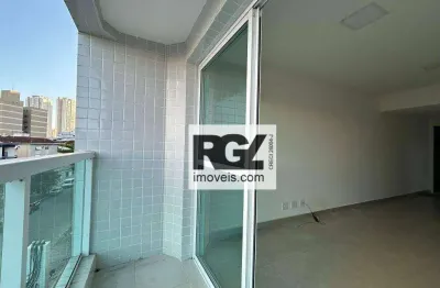 Apartamento com 2 dormitórios à venda, 68 m² por r$ 584.000,00 - marapé - santos/sp