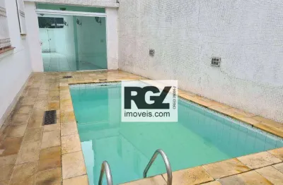 Sobrado à venda, 280 m² por r$ 4.000.000,00 - ponta da praia - santos/sp