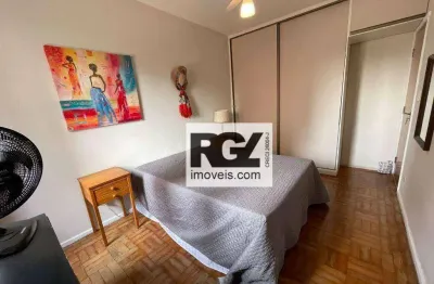 Apartamento com 2 dormitórios à venda, 89 m² por r$ 820.000,00 - boqueirão - santos/sp