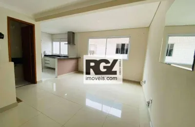 Sobrado com 2 dormitórios à venda, 90 m² por r$ 570.000,00 - estuário - santos/sp