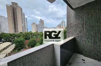 Apartamento com 3 dormitórios à venda, 136 m² por r$ 663.000,00 - josé menino - santos/sp