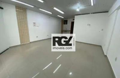 Loja para alugar, 44 m² por r$ 1.800,00/mês - estuário - santos/sp