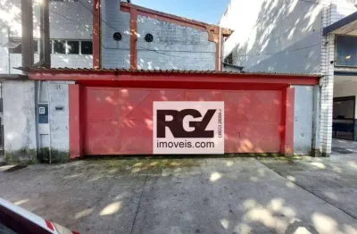 Galpão à venda, 293 m² por r$ 960.000,00 - estuário - santos/sp