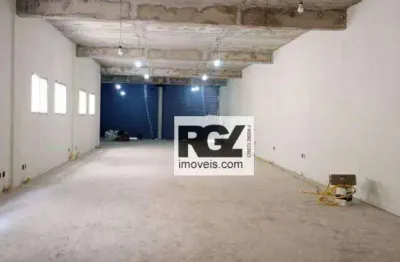 Loja para alugar, 322 m² por r$ 20.500,00/mês - marapé - santos/sp