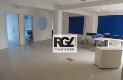 Sala para alugar, 250 m² por r$ 7.542/mês - centro - santos/sp