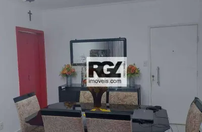 Apartamento com 2 dormitórios à venda, 98 m² por r$ 510.000,00 - gonzaga - santos/sp