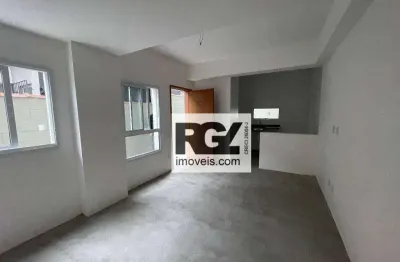 Apartamento com 1 dormitório à venda, 41 m² por r$ 380.000,00 - estuário - santos/sp