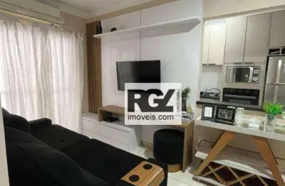 Apartamento com 2 dormitórios à venda, 70 m² por r$ 450.000,00 - aviação - praia grande/sp