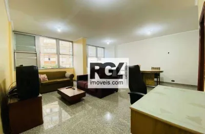 Apartamento com 2 dormitórios à venda, 89 m² por r$ 585.000,00 - josé menino - santos/sp