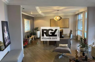 Apartamento com 3 dormitórios à venda, 240 m² por r$ 1.250.000,00 - aparecida - santos/sp