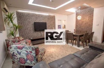 Casa com 3 dormitórios à venda, 146 m² por r$ 1.300.000,00 - campo grande - santos/sp