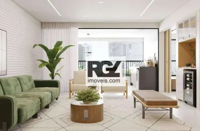Apartamento com 4 dormitórios à venda, 255 m² por r$ 2.890.000,00 - boqueirão - santos/sp