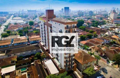 Apartamento duplex com 3 dormitórios à venda, 131 m² por r$ 989.000,00 - encruzilhada - santos/sp