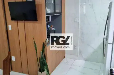 Apartamento com 2 dormitórios à venda, 87 m² por r$ 799.000,00 - boqueirão - santos/sp
