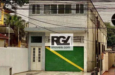 Loja para alugar, 572 m² por r$ 26.060,00/mês - encruzilhada - santos/sp