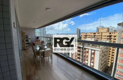 Apartamento no ipê da praia com 3 dormitórios à venda, 158 m² por r$ 2.700.000 - embaré - santos/sp