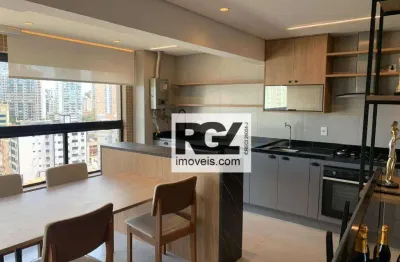 Apartamento com 2 dormitórios à venda, 65 m² por r$ 969.000,00 - ponta da praia - santos/sp