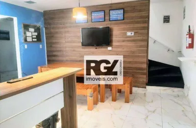 Sobrado com 3 dormitórios à venda, 232 m² por r$ 1.350.000,00 - ponta da praia - santos/sp