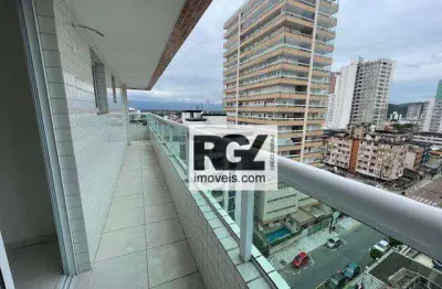 Apartamento estilo flat com 1 dormitório à venda, 41 m² por r$ 299.000 - boqueirão - praia grande/sp