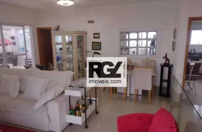 Cobertura com 4 dormitórios à venda, 270 m² por r$ 5.000.000,00 - pompéia - santos/sp