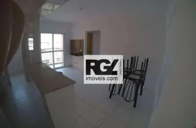 Apartamento com 2 dormitórios à venda, 56 m² por r$ 375.000,00 - josé menino - santos/sp