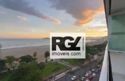 Apartamento com 3 dormitórios à venda, 180 m² por r$ 2.550.000,00 - gonzaga - santos/sp