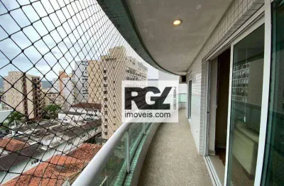 Apartamento com 4 dormitórios à venda, 178 m² por r$ 2.100.000,00 - ponta da praia - santos/sp