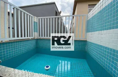 Casa com 3 dormitórios à venda, 156 m² por r$ 1.150.000,00 - embaré - santos/sp