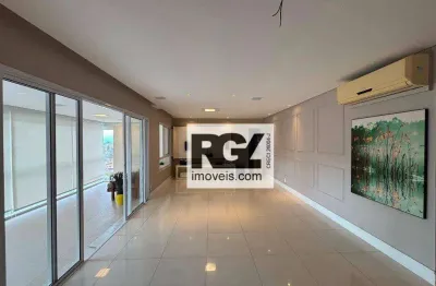 Apartamento com 3 dormitórios à venda, 155 m² por r$ 1.980.000,00 - embaré - santos/sp